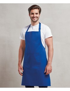 P-PR154-Colours Collection Bib Apron With Pocket 2
